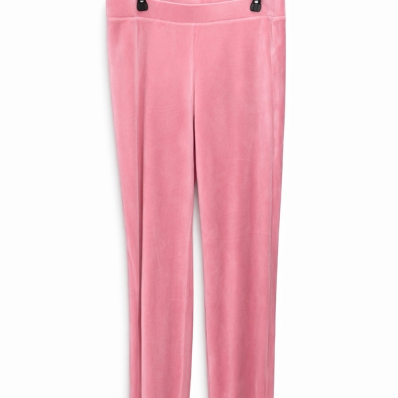 JUICY COUTURE OG Bling Velour Tracksuit Hoodie & Pants Flamingo Pink LARGE - Picture 5 of 7